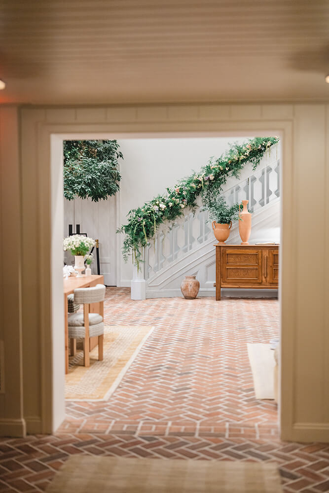 Lobby Area for Wedding